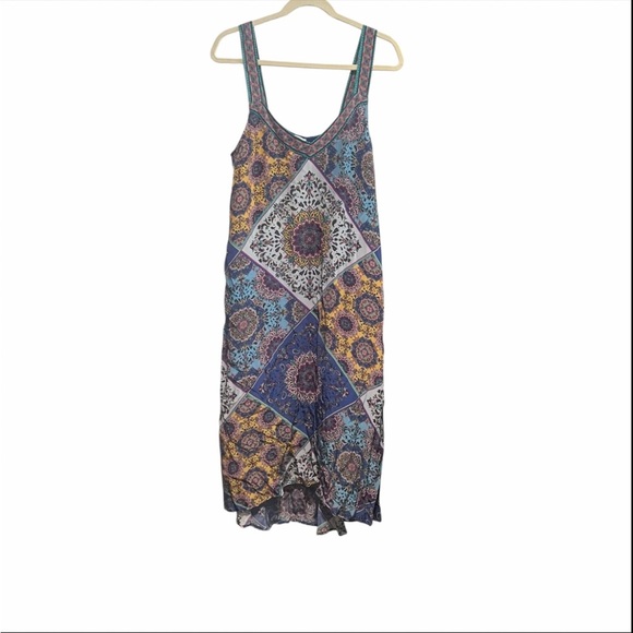 Sundance Triya Tapestry Boho
Western Mandala Print Midi Hi Low
Dress - Picture 2 of 6
